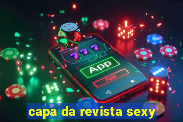 capa da revista sexy